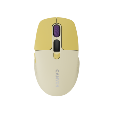 Canyon mouse MW-26 LCD Silent Dual Mode Wireless Yellow (CNS-CMSW26Y) egér