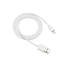 Canyon USB kábel, USB - Lightning (Apple), 1m, CANYON &quot;MFI-1&quot;, fehér kábel és adapter