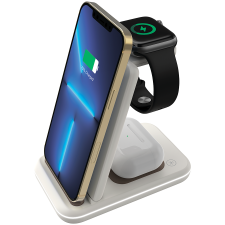 Canyon WS-3043in1 Vezeték nélküli töltő - Fehér (15W) mobiltelefon kellék