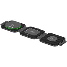 Canyon WS-305 3in1 Vezeték nélküli töltő - Fekete (18W) mobiltelefon kellék