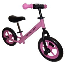  Capetan® Energy Pink színű 12" kerekű futóbicikli - pedál nélküli gyermekbiciklikli lábbal hajtható járgány