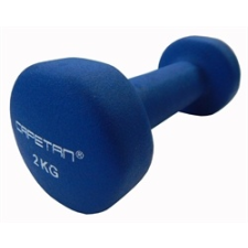 Capetan® Neoprene bevonatú 2x2Kg egykezes kézisúlyzó pár - neoprén súlyzó kézisúlyzó