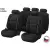 Cappa Perfetto YL Ford Fusion, fekete