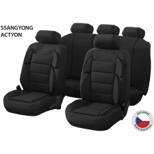 Cappa Perfetto YL SSangYong Actyon, fekete ülésbetét, üléshuzat