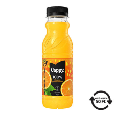 CAPPY Üdítőital Cappy 0,33l narancs gyümölcshússal 100% DRS díjas üdítő, ásványviz, gyümölcslé