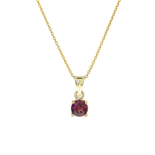 Capri Four Points Gránát 14kt 0.55ct nyaklánc és medál nyaklánc