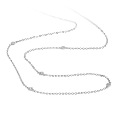  Capri Gibraltar Dream Gyémánt kövés 14kt 0.15 ct nyaklánc nyaklánc