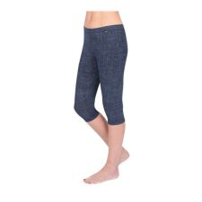 Capri Pamut leggings - 3/4 capri - farmerkék M női nadrág