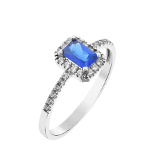 Capri Secret of Atlantis Zafír 14kt 0.58ct Eljegyzési gyűrű gyűrű