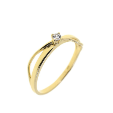 Capri Sicily Gyémánt 14kt 0.07ct Eljegyzési gyűrű gyűrű