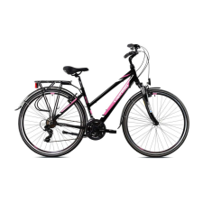 Capriolo Roadster Lady 1.0 női trekking kerékpár 17" Fekete trekking kerékpár