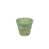 Capventure - Zuperzozial Környezetbarát virágcserép, zöld, 11 cm