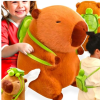  CAPYBARA PLÜSS KABALA 50CM HÁTIZSÁKOS JÁTÉK TEKNŐS PUHA PLÜSS PLÜSSFIGURA