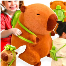 CAPYBARA PLÜSS KABALA 50CM HÁTIZSÁKOS JÁTÉK TEKNŐS PUHA PLÜSS PLÜSSFIGURA formabedobó