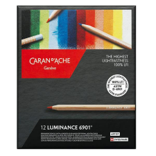 Caran D'ache Luminance 6901 színesceruza készlet - 12 db színes ceruza