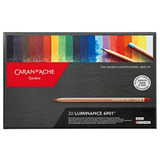 Caran D'ache Luminance 6901 színesceruza készlet - 20 db színes ceruza