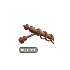  Carballo fa karnis cseresznye, egysoros, 400 cm karnis, függönyrúd