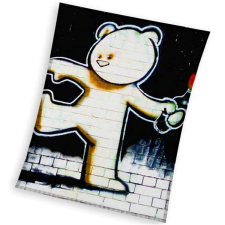 Carbotex Gyerek pléd Banksy Mackó Mild Mild West 150×200 cm lakástextília