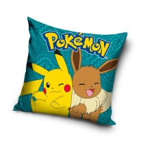 Carbotex Pokémon Eevee párnahuzat 40x40 cm Velúr lakástextília