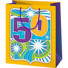 Cardex 50-es jubileumi exkluzív normál méretű ajándéktáska 11x6x15cm ajándéktasak