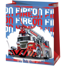 Cardex : Tűzoltóautós óriás méretű ajándéktáska 33x15x44,5cm kreatív és készségfejlesztő
