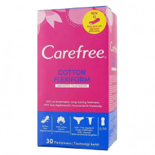 Carefree Tisztasági Betét-Cotton Flexiform-Friss illat 30db intimhigiénia nőknek