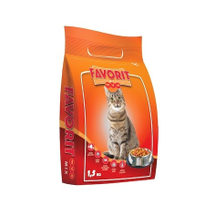 Cargill Favorit MIX száraz macskaeledel 1,5kg macskaeledel