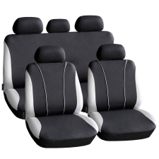 CARGUARD Autós üléshuzat szett - szürke / fekete - 9 db-os - HSA003 (Autós üléshuzat szett) ülésbetét, üléshuzat