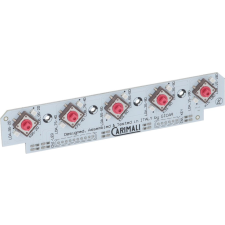 CARIMALI NYOMÓGOMB PANEL 5 GOMB kisháztartási gépek kiegészítői