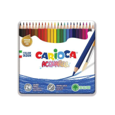 Carioca Akvarell színes ceruza 24db-os szett fém dobozban - Carioca színes ceruza