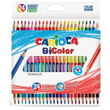 Carioca Bicolor Színes ceruza, 24 db színes ceruza