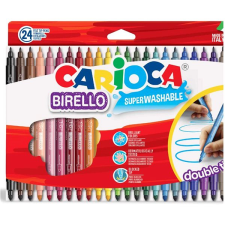 Carioca Birello se dvěma hroty 24 ks filctoll, marker