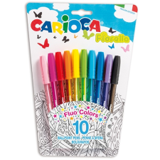 Carioca : Fiorella színes golyóstóll 10 db-os készlet filctoll, marker