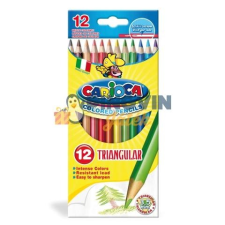 Carioca - Háromszög színes ceruza szett 12db színes ceruza