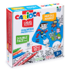 Carioca Hősök színezhető kétoldalú puzzle 12 db filctollal - Carioca