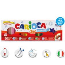 Carioca Joy lemosható 50db-os filctoll készlet félméteres csomagolásban filctoll, marker