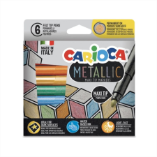  Carioca Metallic maxi filctoll szett 6 db filctoll, marker