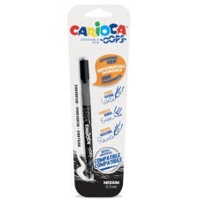 Carioca Oops fekete kitörölhető toll 0,7mm - Carioca toll