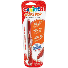 Carioca OOPS POP radírozható piros golyóstoll - Carioca toll