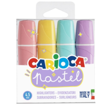 Carioca Pasztell 4db-os szövegkiemelő szett - Carioca filctoll, marker