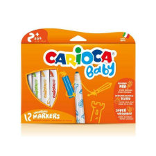 Carioca : Színes bébi filctoll 12db-os szett kimosható filctoll, marker