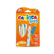 Carioca : Színes bébi filctoll 6db-os szett kimosható filctoll, marker