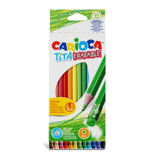 Carioca Tita 12 ks smazatelné színes ceruza