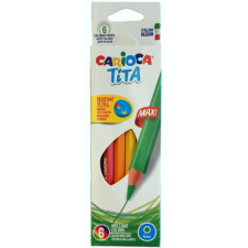 Carioca : Tita maxi színes ceruza 6db-os színes ceruza