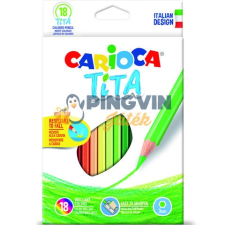 Carioca - Tita színesceruza szett 18db-os színes ceruza