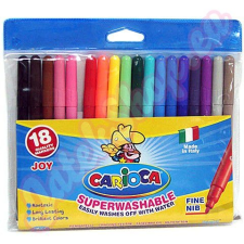 Carioca Vékony filctollszett 18db - Carioca filctoll, marker