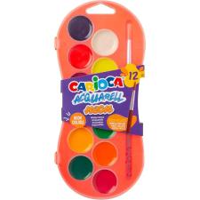 Carioca Vízfesték készlet 12 neon színnel 30mm - Carioca kréta, festék és papír