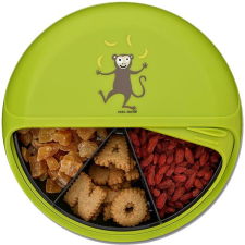 Carl Oscar BentoDISK Gyerek uzsonnás korong, nagy, limezöld uzsonnás doboz