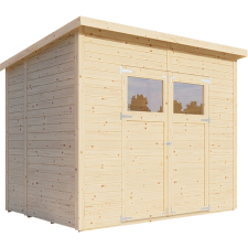  Carlsson Mollie-14 natúr szerszámosház 251 cm x 199 cm kerti tárolás