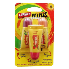 Carmex ajakápoló Mini Pack eper, cseresznye és ananász-menta ízekben 3x5g ajakápoló